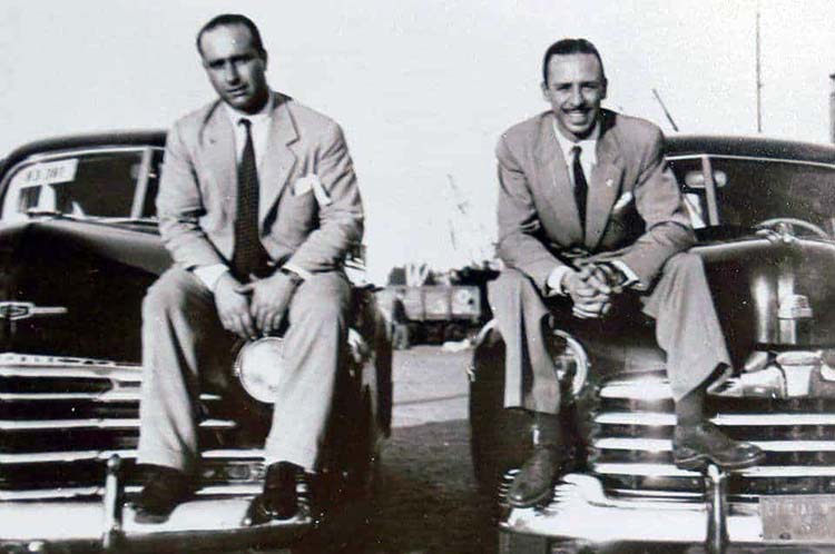 Fangio y Gálvez.