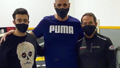 Alan Ruggieron, Cristian Ávila y Omar Martínez.