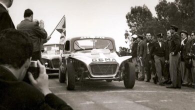 Carlos Pairetti en la Vuelta de Carlos Casares de 1965.