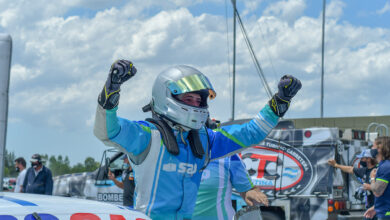 Chansard festejo 1ª victoria TCPM