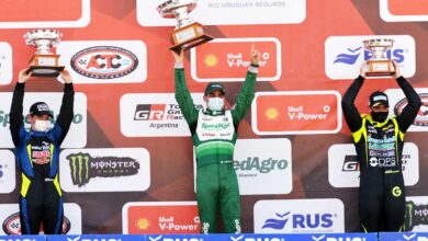 Podio del TCP en Concordia.