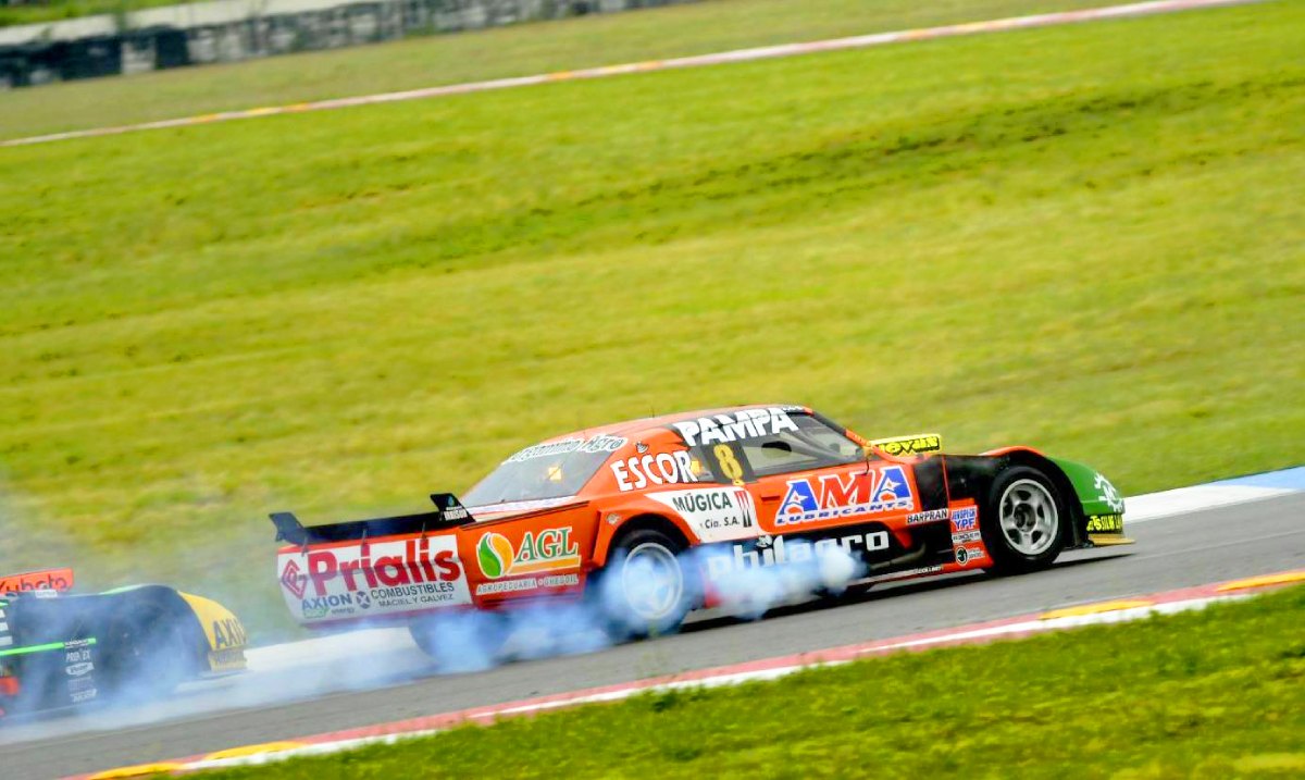 Castellano rompe el motor en Toay 2021