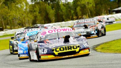 Marcos Quijada al frente del pelotón