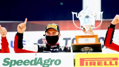 Werner celebra el triunfo de TC Pick Up en Viedma 2021