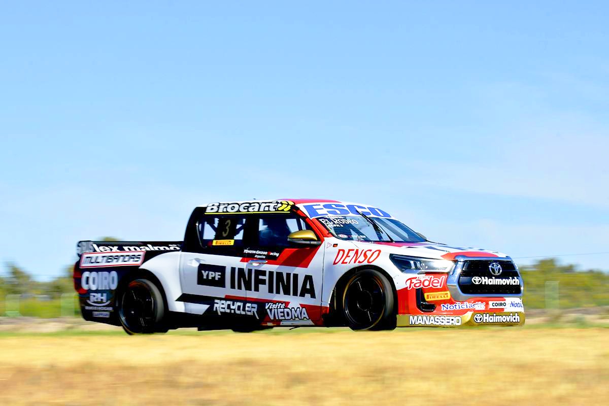 La Toyota de Werner rumbo al triunfo en Viedma