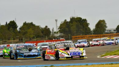 Werner al frente del pelotón en Viedma