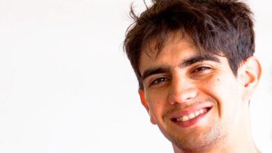 Primer plano de Camilo Echevarría