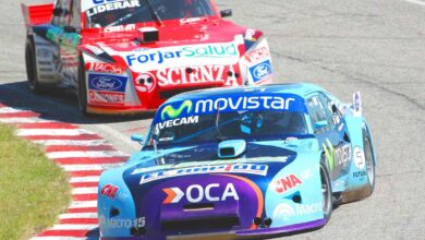 Ledesma y Silva peleando en Balcarce 2007