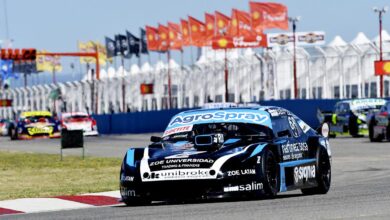 Matías Canapino a bordo de su Chevrolet en 2021