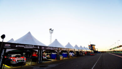Boxes del autódromo de Neuquén