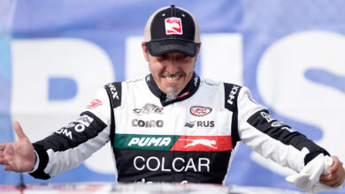 Gastón Mazzacane en el podio