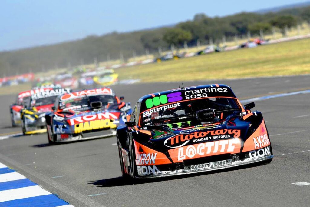 El Chevrolet de Canapino lidera en Toay