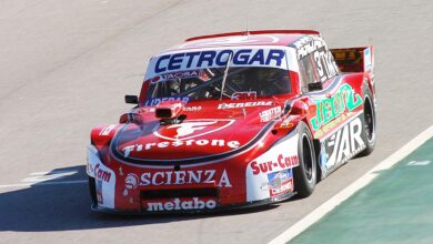 Juan Manuel Silva con el Ford en San Luis 2008