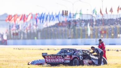 El Torino accidentado de Urcera en Toay