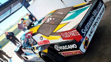 Chevrolet de Ardusso en el box.