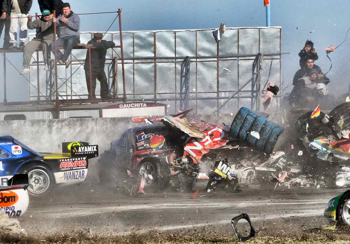 Accidente de Altuna en Rafaela 2013.