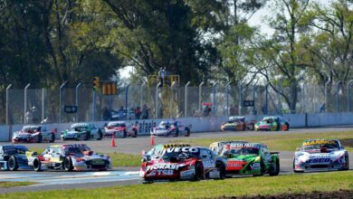 Pelotón de TC en Rafaela.