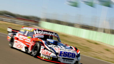 Mariano Werner con el Ford en Neuquén.