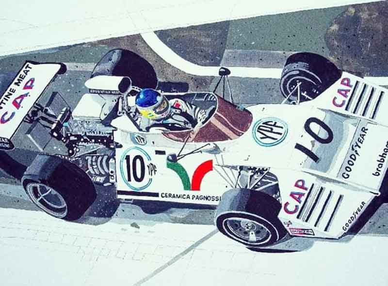 Pinturas del Lole Reutemann.
