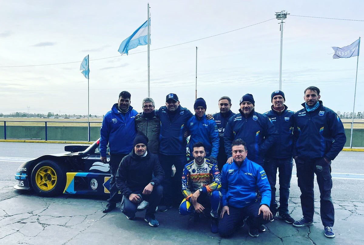 Integrantes del equipo RUS Med Team en La Plata.