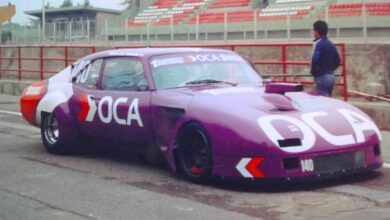 La primera Chevy de Traverso en calle de boxes