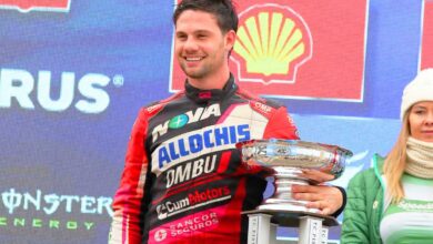 Álvarez en el podio