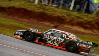 Ledesma con el Chevrolet en Posadas.