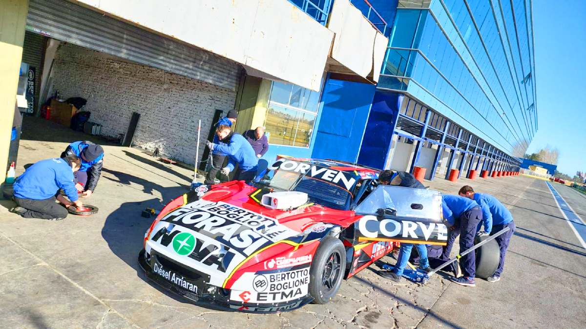 Trabajos en el Torino de Urcera