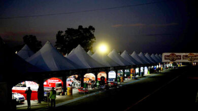 Boxes de TC de noche.