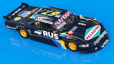 Render del Dodge de Biagi.