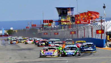 Pelotón de TC en San Luis.