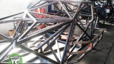 Estructura tubular del Toyota Camry