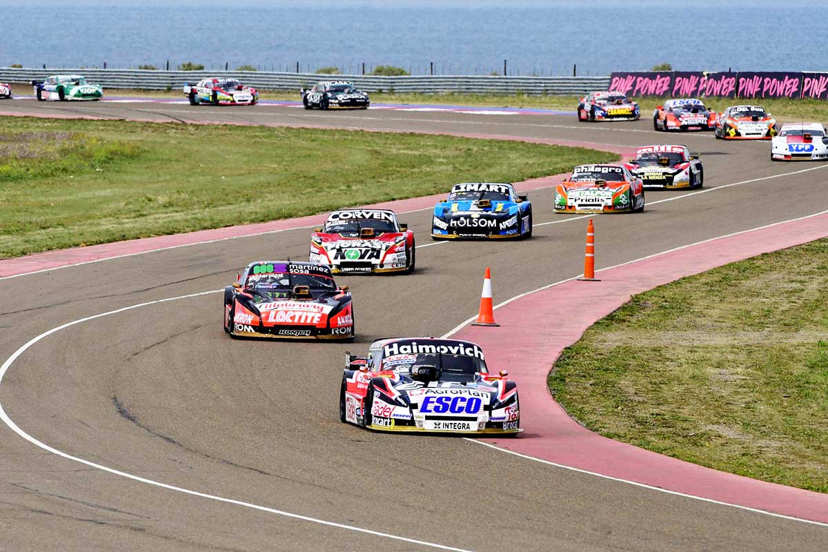 Pelotón de TC en Comodoro Rivadavia.