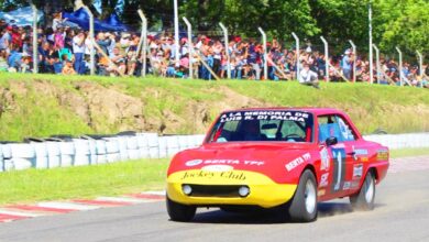 El Torino de 1971 del Loco Di Palma girando