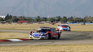 El Ford de Werner delante del Toyota de Rossi