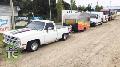 Cola en el TC en Comodoro.