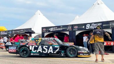 El Torino de Pernía en los boxes
