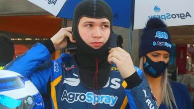 Matías Canapino en el Rus Med Team