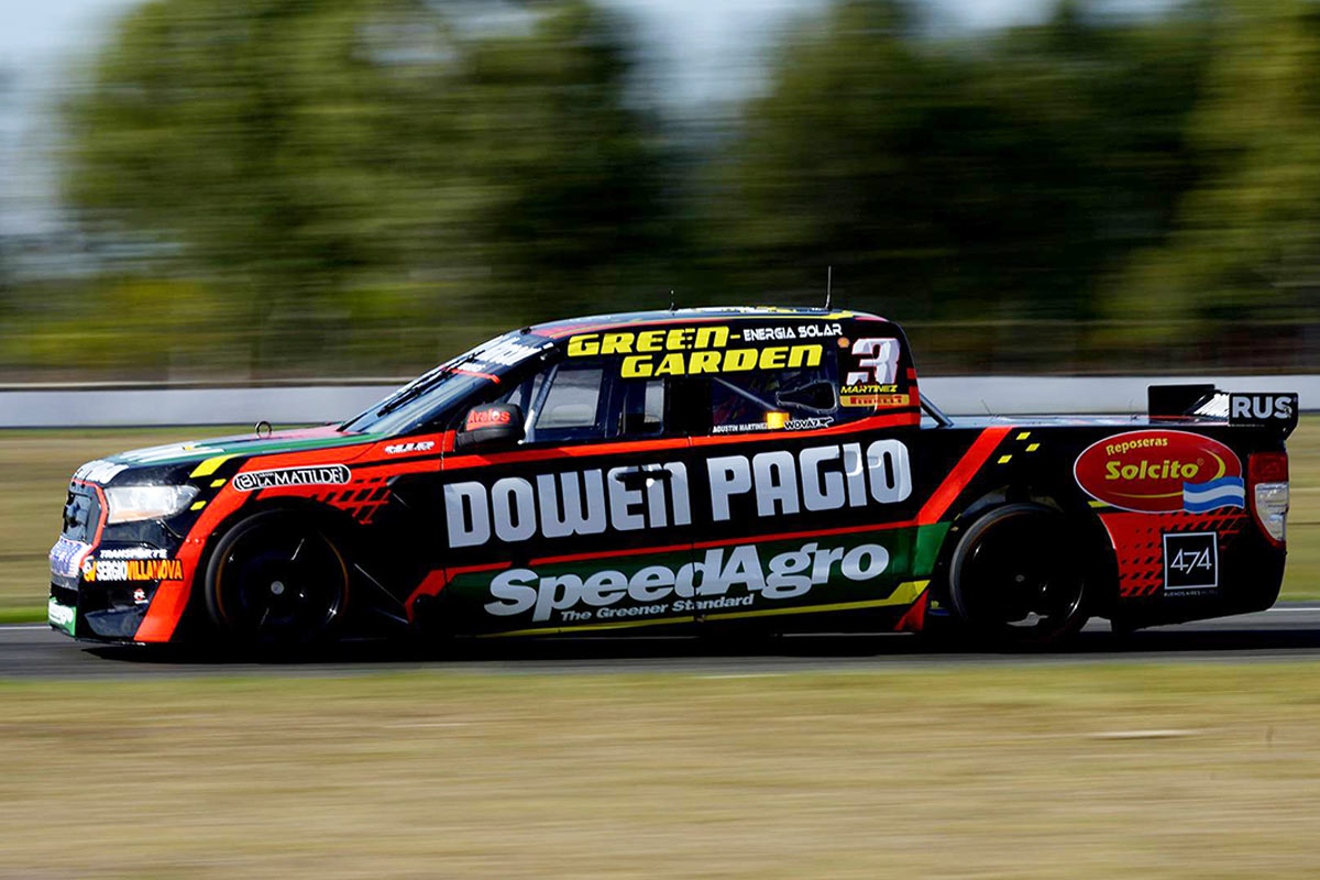 Panning de la Ford Ranger de Agustín Martínez.