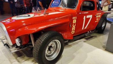 Cupé Chevrolet de Calamante en el Museo Fangio.