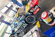 El Torino de Ardusso en los boxes de La Plata.