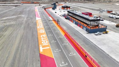 Panorámica del autódromo de El Calafate.