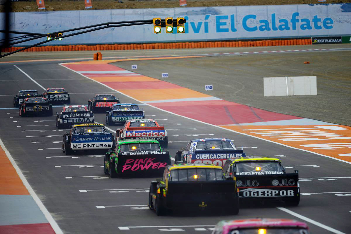 Pelotón de TC en En Calafate.
