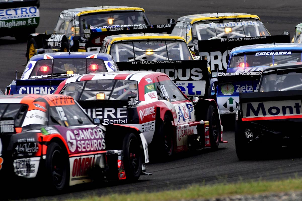 Pelotón de TC en Termas.
