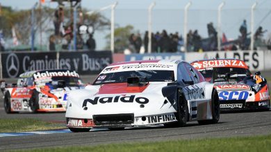 Rossi con el Toyota en Rafaela.