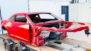 Carrocería del Camaro.