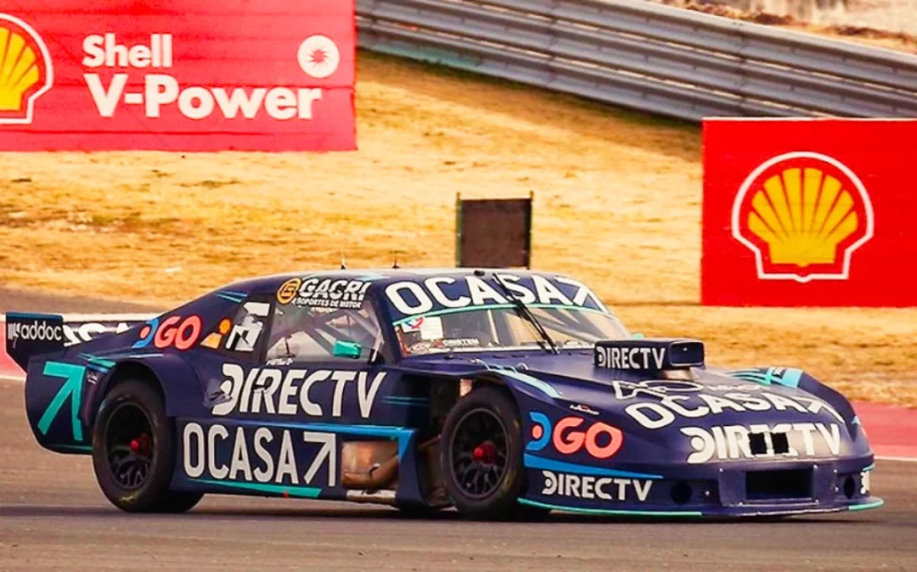 Pernía con el Chevroleten San Juan