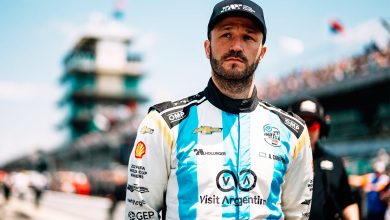 Agustín Canapino en la IndyCar.