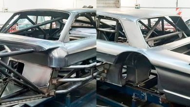 Ford nuevo de De Benedictis enchapado.