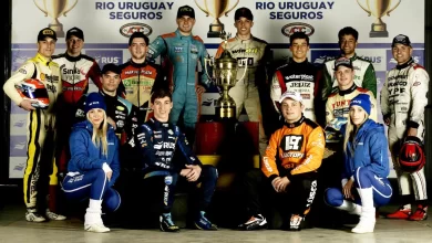 Los 12 pilotos que clasificaron a la Copa de Oro del TCM. (ACTC/Alt/Cejas)